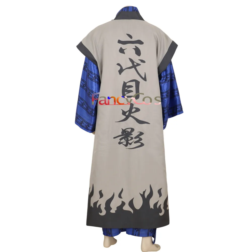 Женский костюм для косплея из аниме Hatake Костюм Какаши 6 Hokage Kakashi Wafuku японское