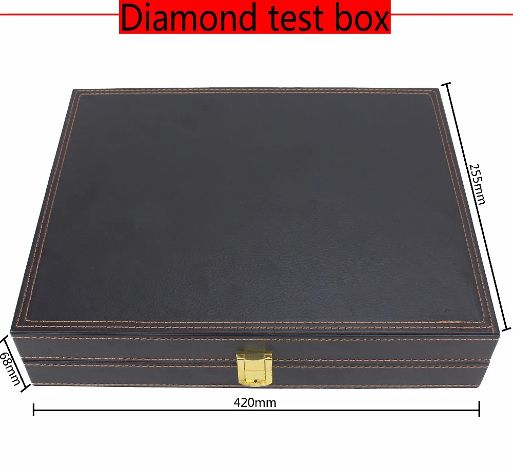

Professional Diamond Tester Tool Set in Box, with Clarity, Size, Color, Cutting Testing, Jewelry Making Tool Set