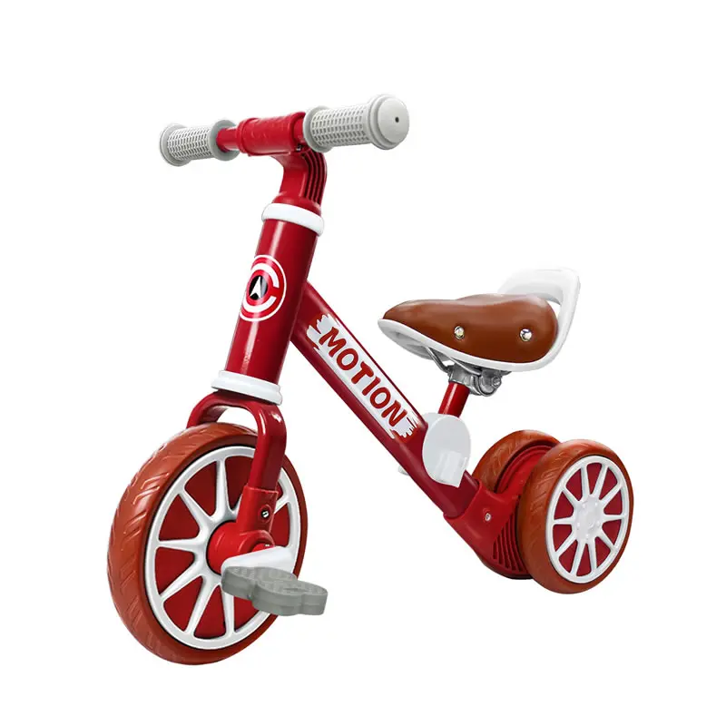 Велосипед детский Балансирующий педаль самокат с подставкой для ног 3 цвета От 1