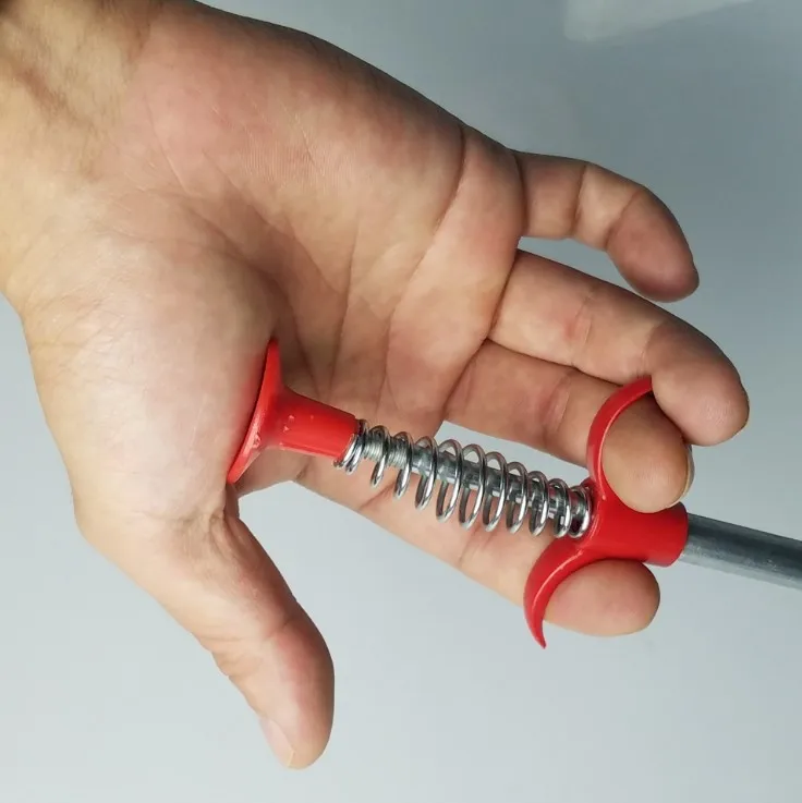 1 6 м/2 м гибкий инструмент для очистки канализации с 4 зажимами длинным