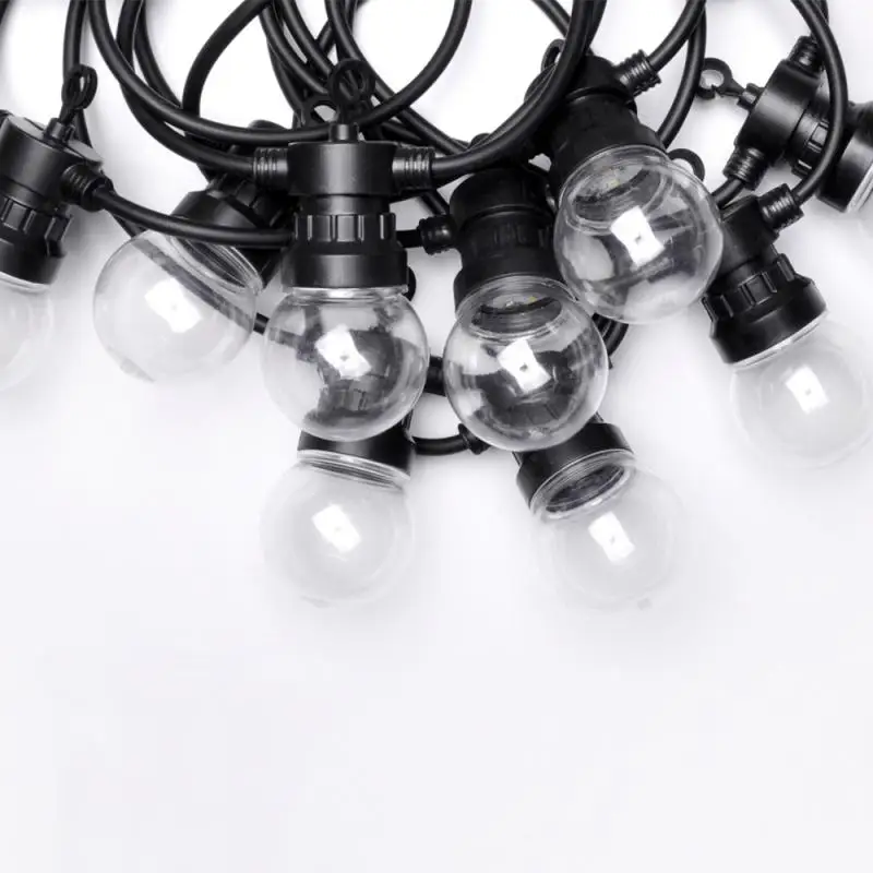 

5M Patio String Light LED Christmas Festoon Bulb Fairy String Light Garden Party Garland Wedding Decorative Ball String Lights