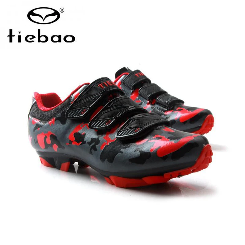

TIEBAO pro cycling shoes men outdoor sapatilha ciclismo mtb self-locking mountain bike shoes breathable cycling sneakers