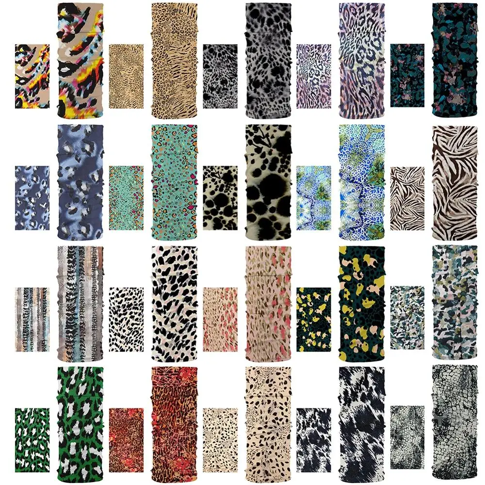 Новый пылезащитный шарф из мягкого и эластичного материала крутой леопардовый