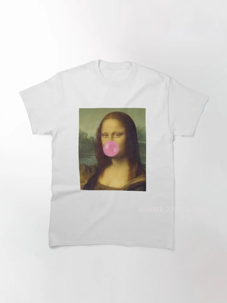 

Классическая футболка The Bubble Gum Mona Lisa
