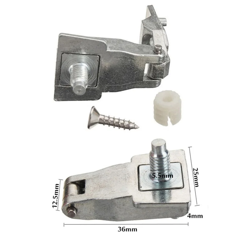 Хромированные петли для наружной дверной ручки Fiat 500 Ремонтный комплект OS или NS