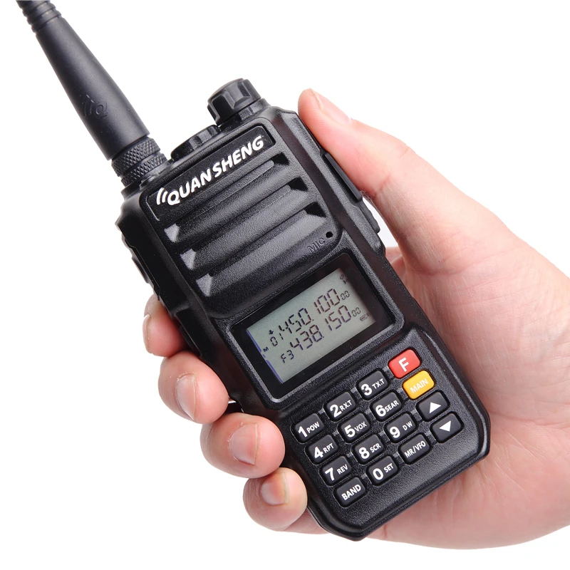 Quansheng TG-UV2 PLUS High Power 10W 5 Bands 136-174MHz/Police band 350-390MH/400-470MHz 4000mAh 10KM Long Range Ham CB Radio | Мобильные