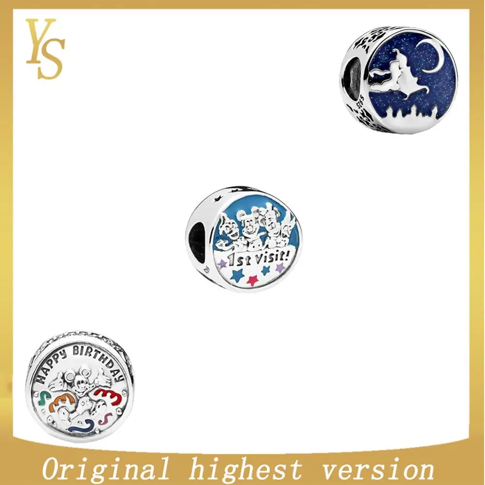 YS100 % S925Beads высококачественный 1:1 оригинальный &quotВолшебный Летающий ковер&quot