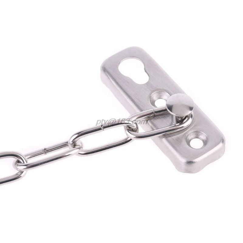 1 упаковка противоугонная Дверная Цепочка Из Нержавеющей Стали раздвижной болт