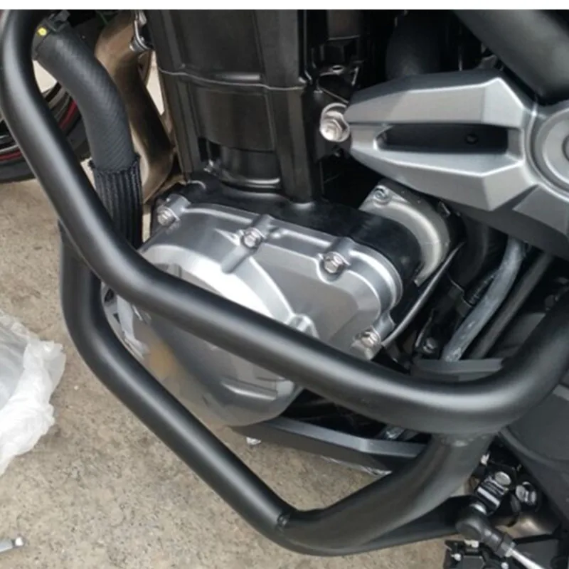 MTKRACING мотоцикла CNC части двигателя Краш Рамка бампера протектор для KAWASAKI Z900 Z 900 z900 - Цвет: black