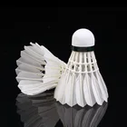 3 шт.компл. Волан для бадминтона из гусиного пера для бадминтона, прочные аксессуары для бадминтона для занятий спортом на открытом воздухе