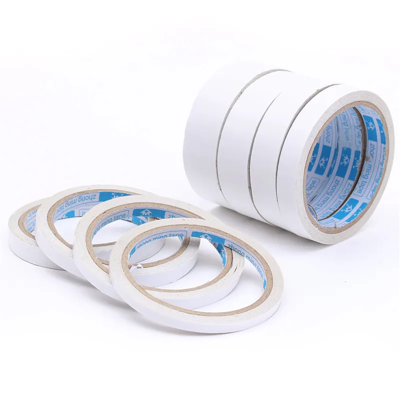 Клейкая лента двусторонний скотч 10 м ширина 6 мм 8 12 15 20 25 30 мм|adhesive tape|adhesive double sided