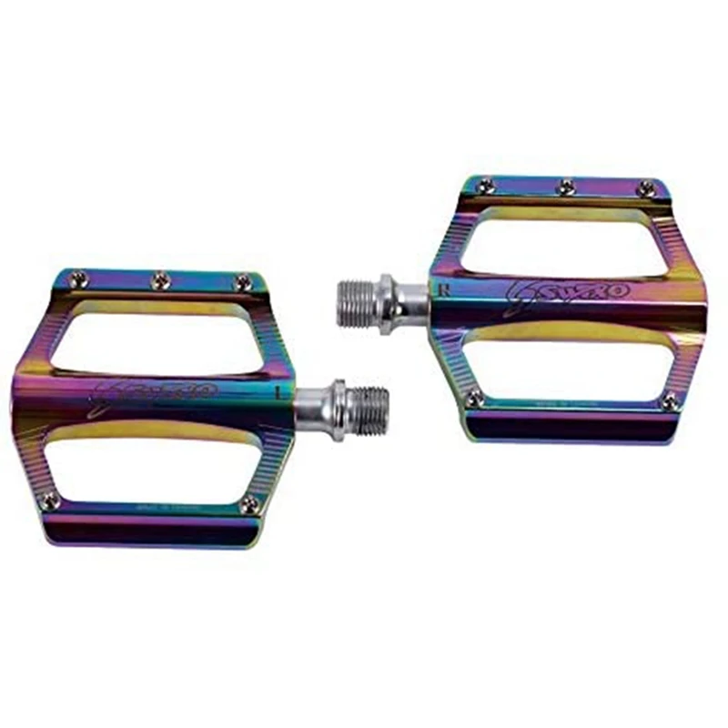 

SWTXO Ultralight Slim MTB Road Bike Bicycle Three-Bearing Aluminum Alloy Pedals Multicolor