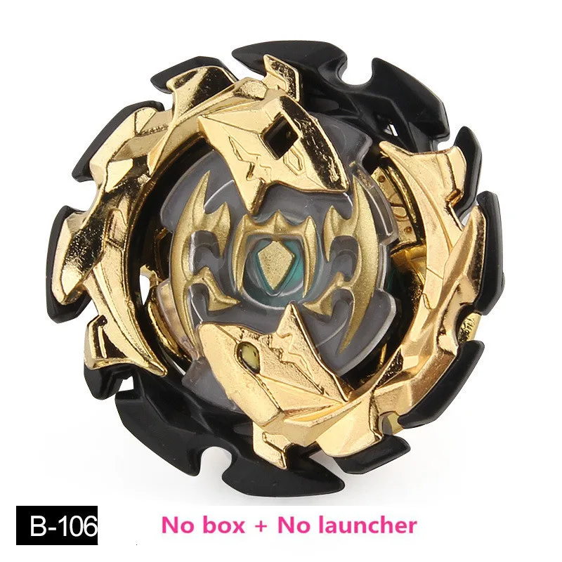 B-106G Новая золотая серия, все модели пусковых устройств Beyblade Burst, игрушки GT Burst, Арена, металл, Бог, фафнир, волчок, Bey Blade, лопасти, игрушки - Цвет: B-106G