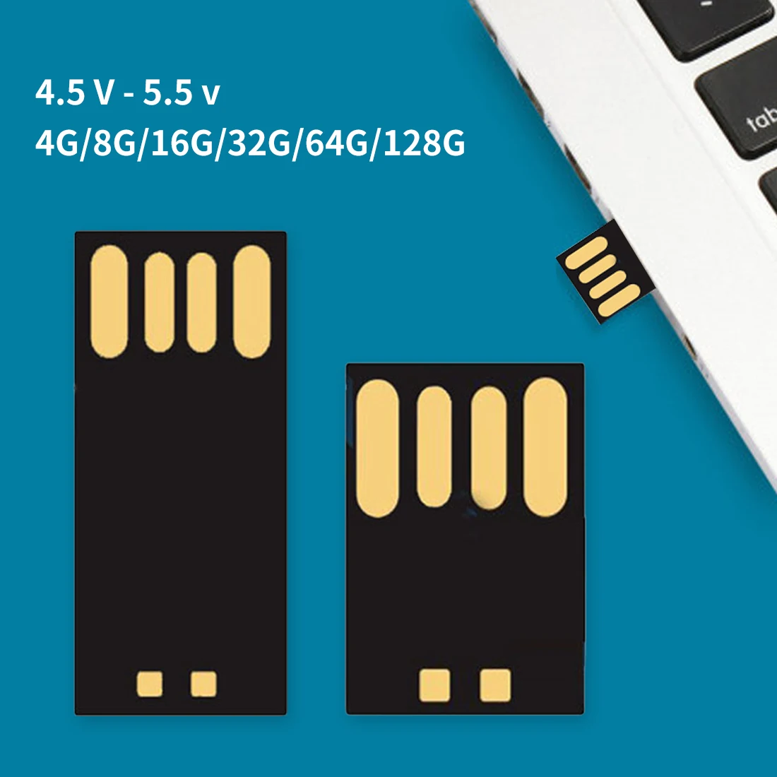 Черный коллоидный чип длинная короткая плата UDP Чип полуготовый USB флэш