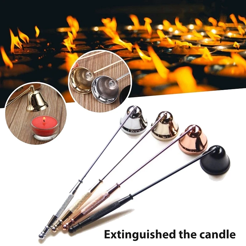 Утеплитель свечи утеплитель с длинной ручкой для тушения фитилей и пламени | Дом
