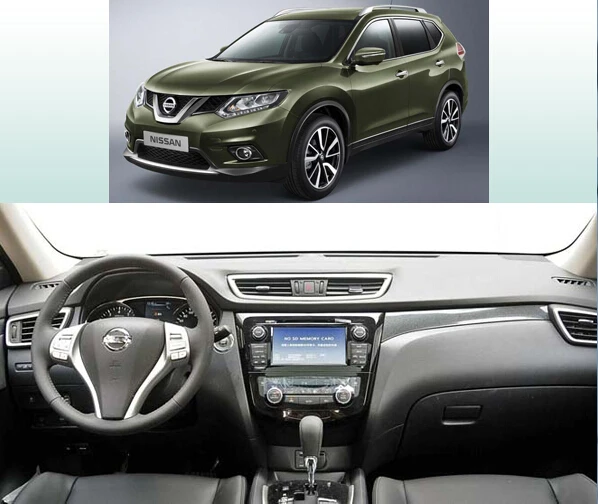 Автомобильная мода двойной Din Радио Аудио Панель рамка набор для Nissan X Trail Rogue Qashqai