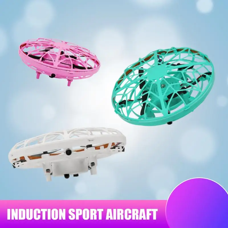 Mini Drone UFO Toys Infrared Sensing Control Hand Flying Aircraft Quadcopter Infraed RC Helicopter Kid Toy Gift Party Supplies | Дом и сад