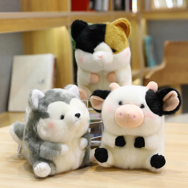 Милые плюшевые животные мягкие игрушки для детей милые украшения комнаты панда
