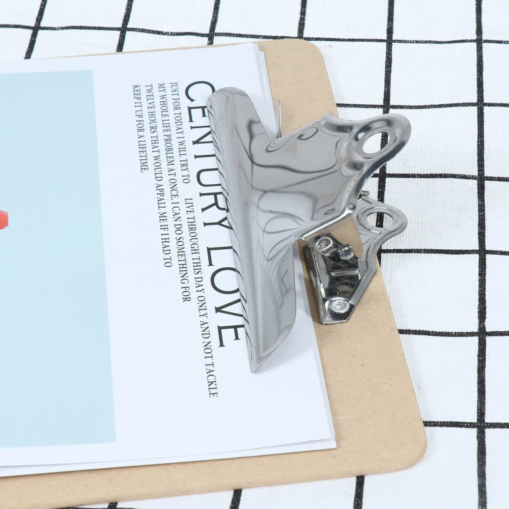 

Standard A4 Size Hardboard Clipboard FolderLow Profile Clip for School and Office x 12.5 Inch