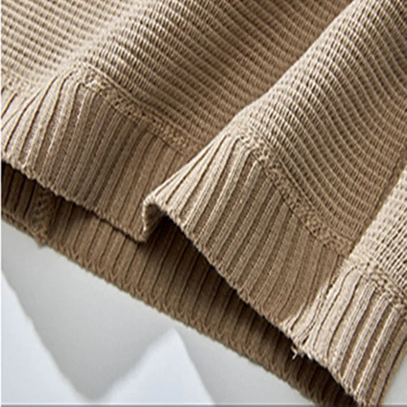 

2020 Men O-neck Cardigan Warm Autumn Winter Pocket Spacious Solid Comfortable Casual Jacket Knitted Male Sweater Drop Shipping