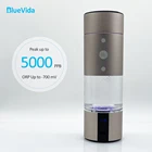 Max 5000ppb BlueVida генератор водородной воды до DuPont SPEPEM двойная камера NanoTech с светодиодный индикацией времени и ингалятором