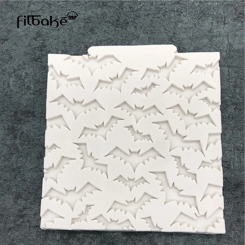 1 шт. 3D Силиконовая форма выпечка торта DIY Плесень Хэллоуин тема летучая мышь