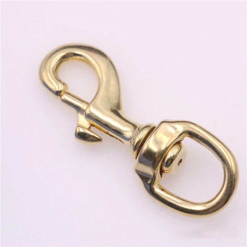 1 шт. качественный латунный триггер поворотный глаз 18 мм болт застежка крючок для