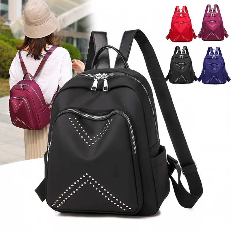 Новый Водонепроницаемый рюкзак для женщин сумка через плечо из ткани Оксфорд