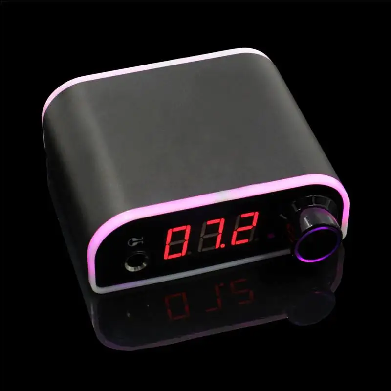 Блок питания для мини-татуировок изменяющий цвет светодиод использование без