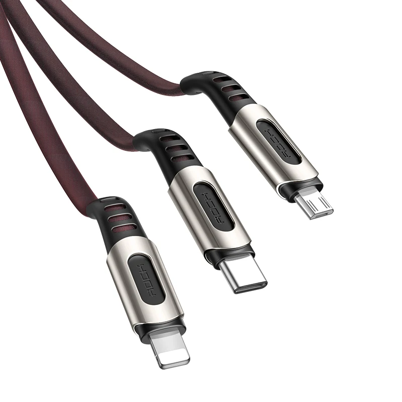 ROCK QC4.0 автомобильное зарядное устройство 30 Вт USB-C PD QC3.0 30 Вт 5A быстрое зарядное устройство с ремнем два порта usb мини автомобильный телефон зарядное устройство FCP AFC