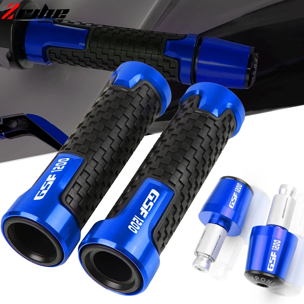 

For SUZUKI GSF1200 BANDIT GSF 1200 2002 2003 2004 Motorcycle Accessories 7/8" 22MM Handlebar Hand Grips Handle Bar End Cap Plug