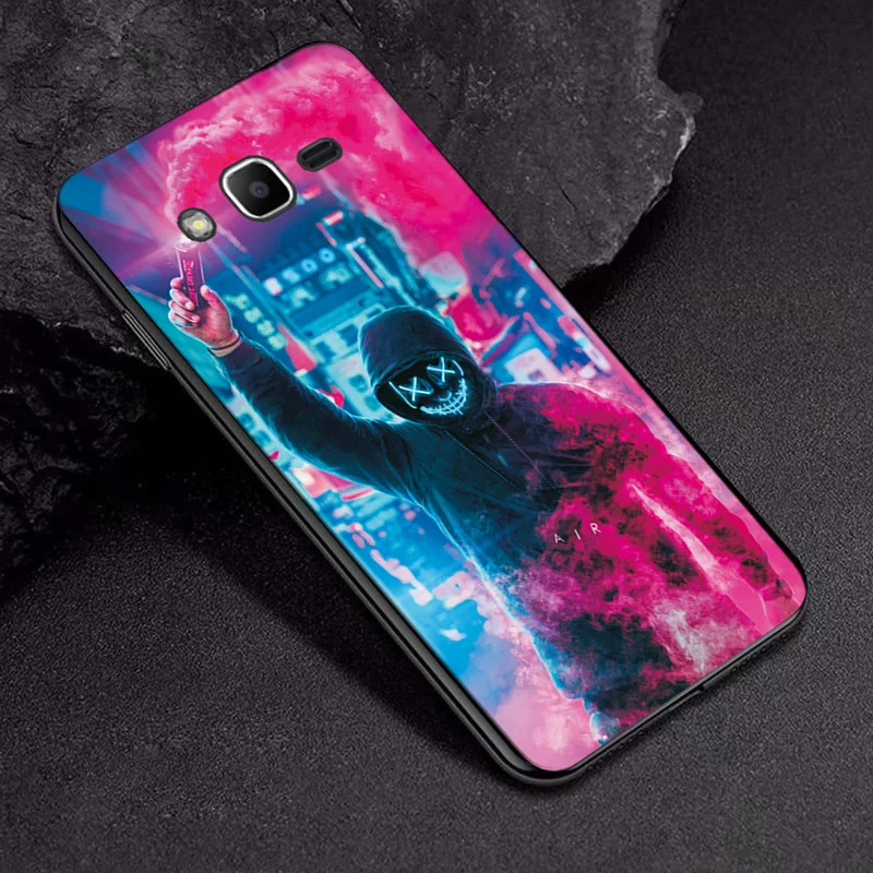 TPUBLK650 Для samsung Galaxy J7 Neo чехол J2 J5 J7 Prime Black TPU с изображением Мстителей для samsung J5 J6 J3 чехол Крышка J4 J6 чехол - Цвет: TPUBLK650