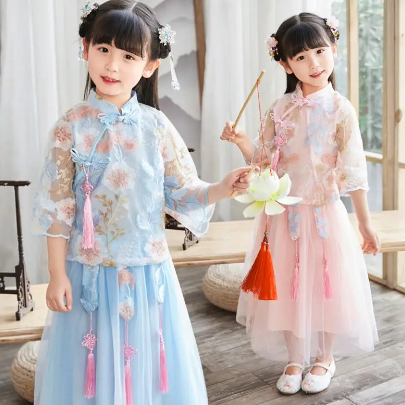 Летняя одежда для маленьких девочек комплекты детской одежды кружевная футболка