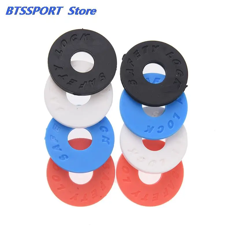 2Pcs Guitar Strap Block Rubber Safety Lock Washer Acoustic Electric Bass Ukulele Accessories | Спорт и развлечения