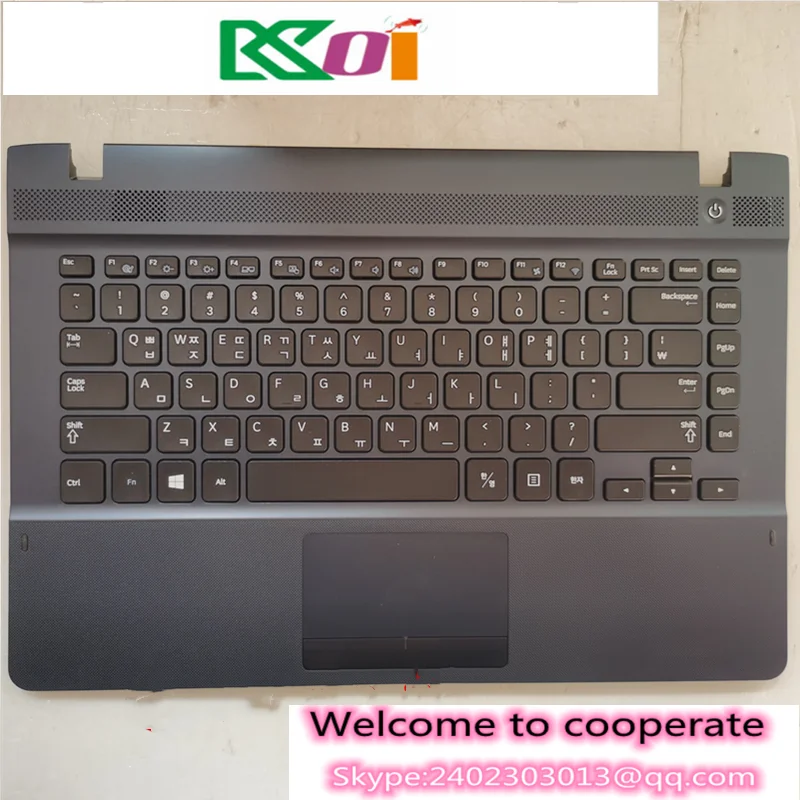

Подходит для Samsung np300e4e 270e4v 275e4v 271b4e 2470ev Клавиатура ноутбука C чехлом