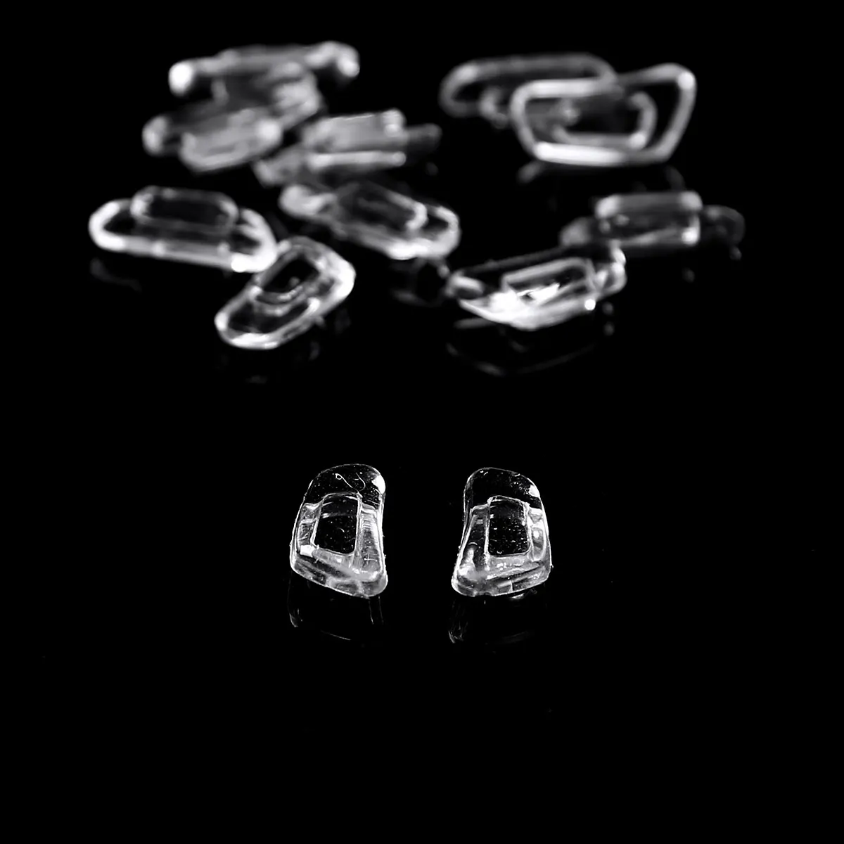 6 пар силиконовые вставки для очков противоскользящие гипоаллергенные носоупоры