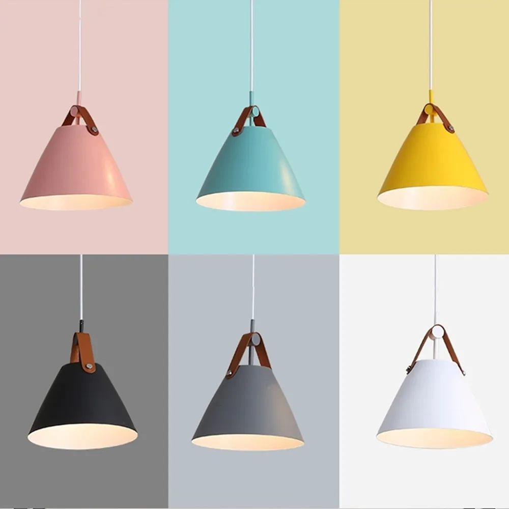 [DBF]Nordic LED подвесные светильники для столовой подвесной светильник современный