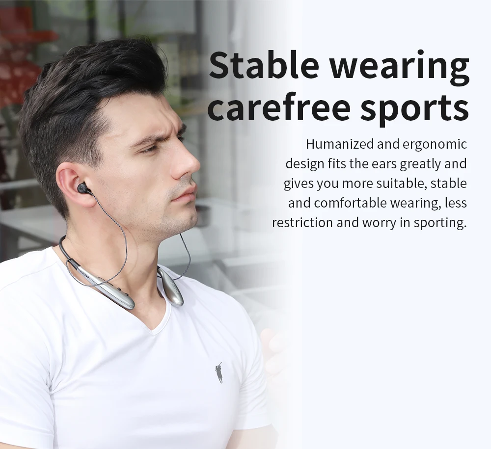 Bluedio Hn + беспроводные Bluetooth наушники с магнитным контролем шейным ремешком