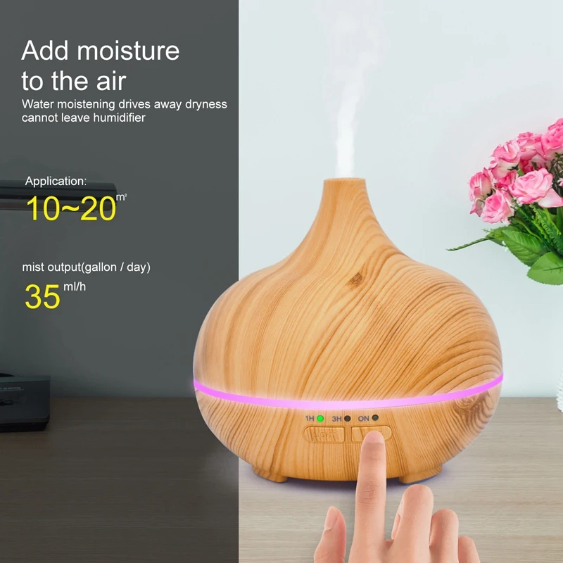 

USB Aroma Diffuser Air Humidifier Essential Oil Diffuser Aromatherapy Electric Ultrasonic Cool Mist Maker for Home