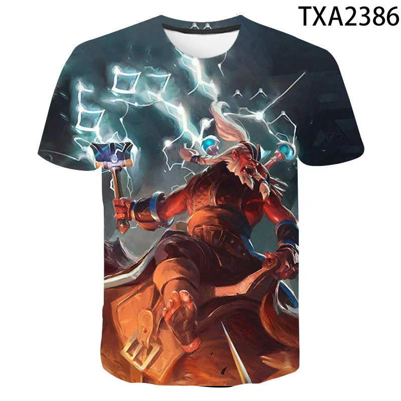 

Fashion Casual Dota 2 T-shirt Men Women Children 3D Printed T Shirts Horror Tops 2021 New Summer Short Sleeve Cool Tees