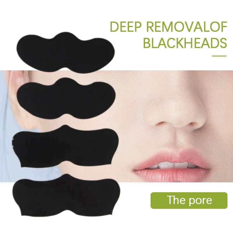 

100pcs Nourishing Nose Strips To Remove Blackheads Extractor Suction Black Dots Remover Face Mask Pore Cleaner Facial Cleaning