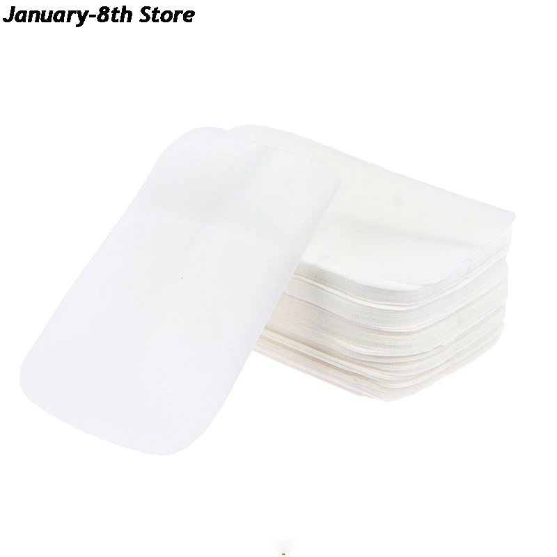 100 шт. 5 6*3 6 см дезинфицирующие бумажные мыло мытье рук мини одноразовые