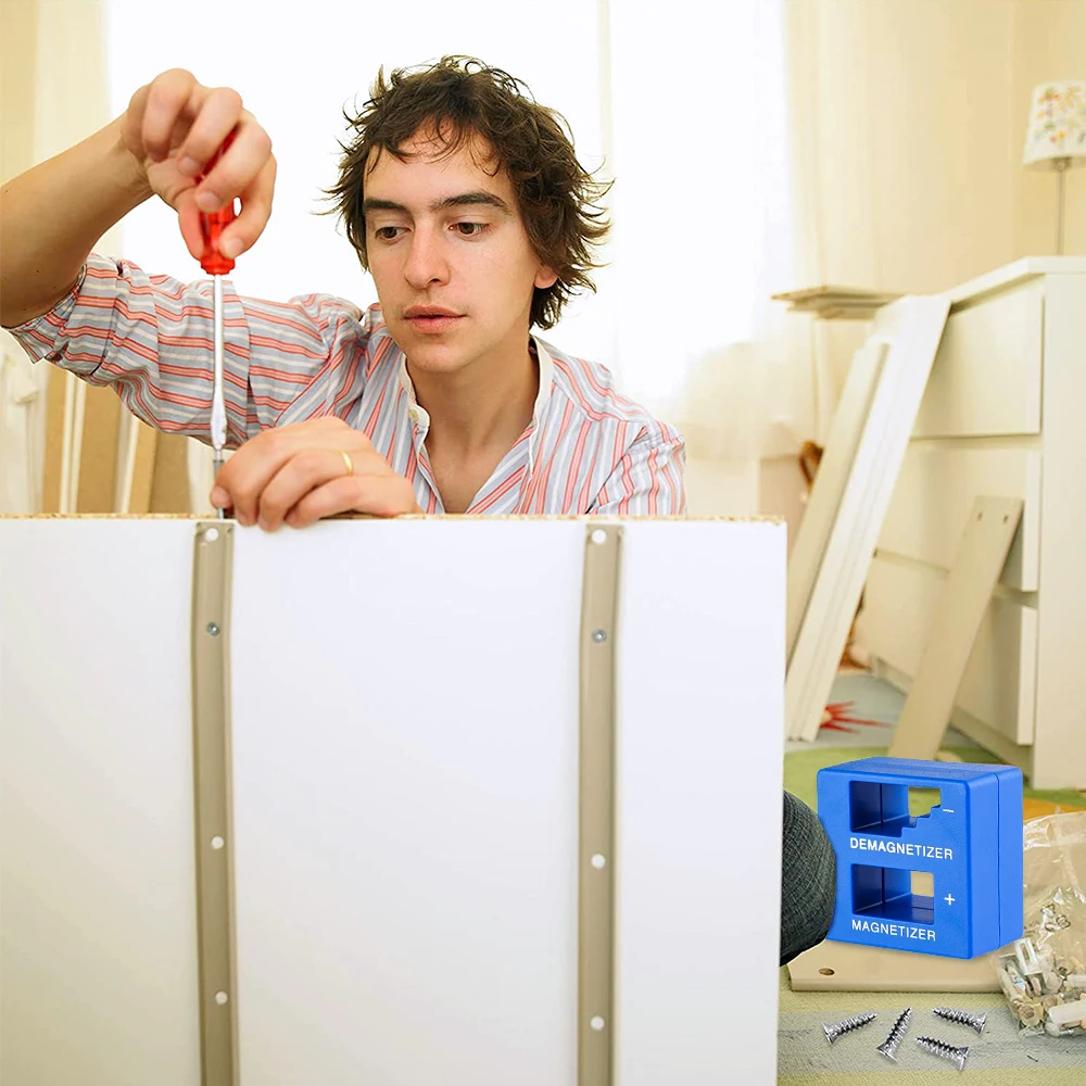 Vastar 1 шт. высококачественный Магнитный размагничиватель Инструмент Синий