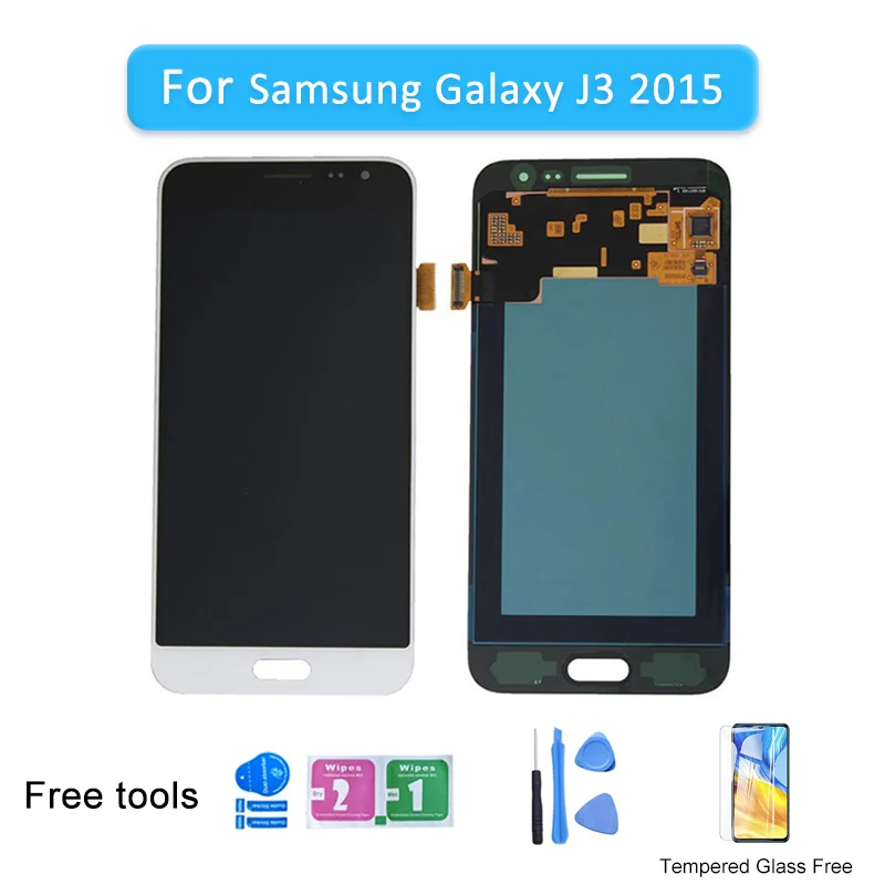 

High Quality For Samsung Galaxy J300 Touch Screen Display LCD Digitizer Assembly For Samsung J3 2015 LCD