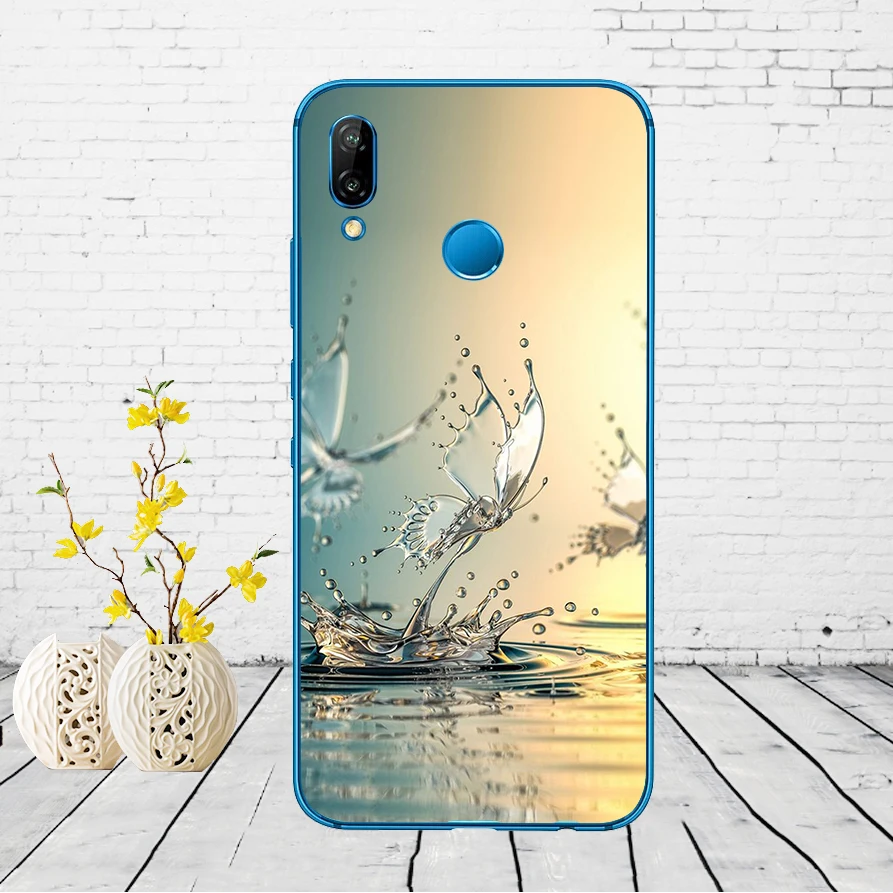 Huawei P20 Lite чехол 5,84 дюйма huawei P20 Lite мягкая резина, термопластичный полиуретан силиконовый чехол для телефона huawei P20 Lite чехол для сумки - Color: G2