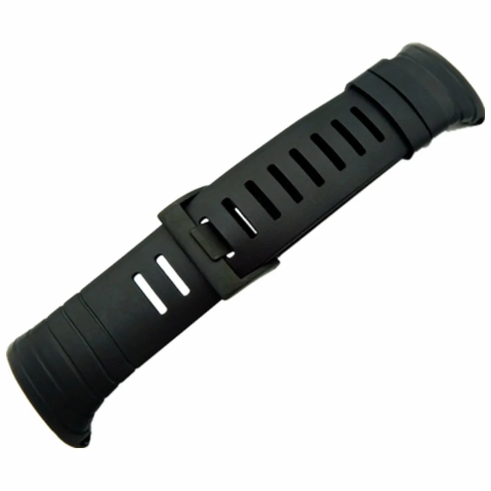 New! Watches Man For  Suunto Core 100% Fit Original Strap Standard All Black Watch Band/Strap +Clasp Screw +Tool