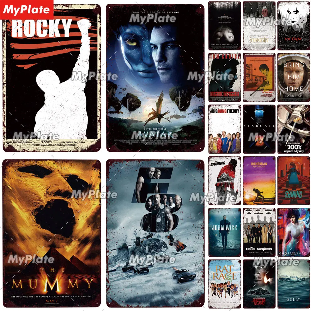 Металлическая вывеска металлическая Оловянная табличка винтажная настенная