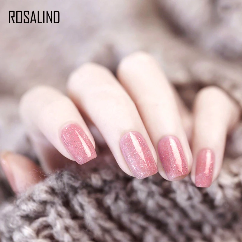 ROSALIND 6 шт./компл. 15 мл Блестящий неоновый Гель лак для ногтей набор все маникюра