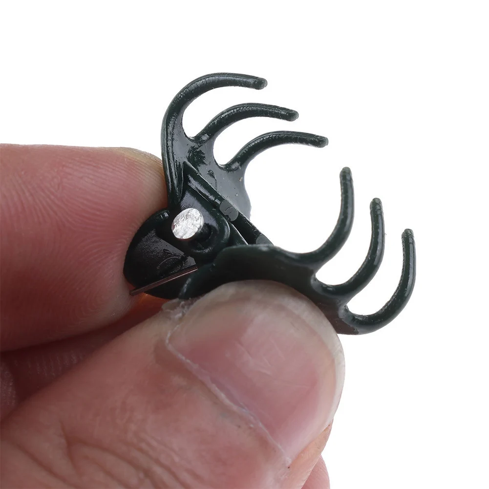 100 шт. мини-зажимы для стержня садовые инструменты пластиковые лозы Вертикальные