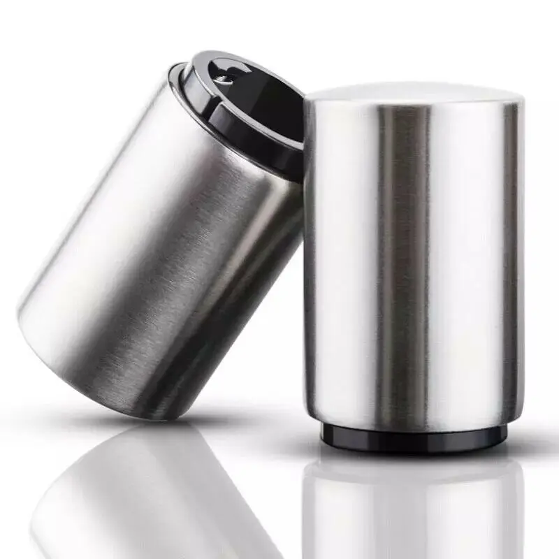 

Магнитный штопор из нержавеющей стали, автоматический Открыватель для бутылок вина, пива, с нажимом вниз